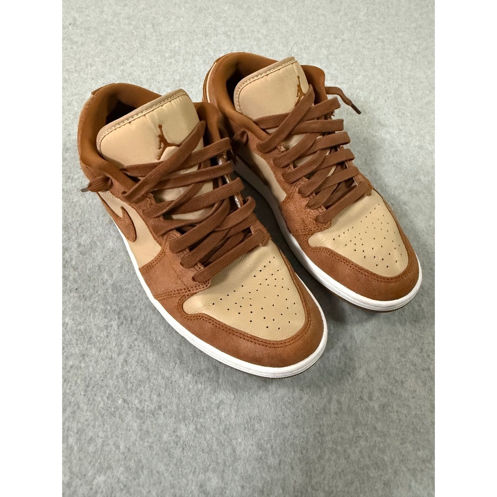 Nike Air Jordan 1 Low SE Cacao Wow Brown Tan FJ3453-200 Womens 11 Men's 8.5